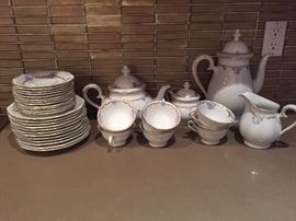 Beautiful Rosenthal China tea set  rare pattern