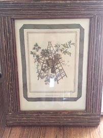 Art with a Bamboo Frame