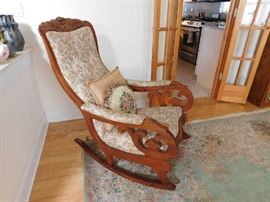 Victorian rocking chair