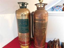 antique fire extinguisher 