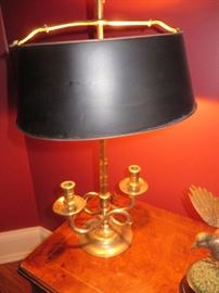 VINTAGE BRASS BOUILLOTTE DESK LAMP
FREDRICK COOPER LAMP COMPANY
