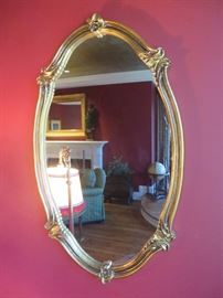 GILT ROCOCO STYLE MIRROR
CAROLINA MIRROR COMPANY
