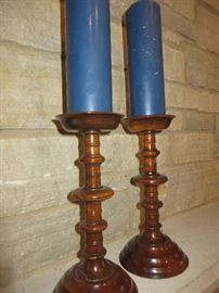 SPOOL INSPIRED CANDLESTICKS (pair)
