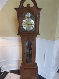GRANDFATER CLOCK
TEMPUS FUGIT - CHIMES EVERY QUARTER
