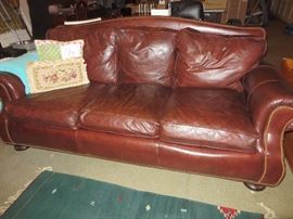 LEATHER SOFA
HANDCOCK & MOORE
