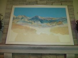 BLUE SKY MOUNTAIN DAY
HAROLD E. LARSEN
