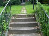 Outdoor rod iron hand rails