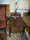 2 lane end tables and matching lane coffee table