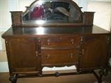 Great mirrored and carved buffet