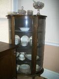 1 of 2 china cabinets