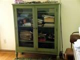Antiqued "Depression Cabinet"