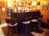 Basement with bar