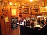 Lots of Jack Daniels and Coke "Man Cave" collectibles plus