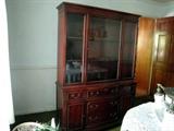 Mahogany "Break Front" Good Condition