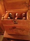 Wood Jack Daniels 6 Pack, empty.