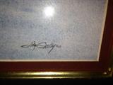 artist signature on limited edition print