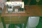 Old sewing machine (don't recall brand, my apologies)