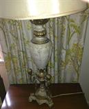 1 of a pair of bedroom lamps