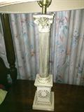 Italian marble lamp
