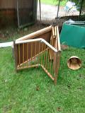 Old style playpen (many like to use for puppies)