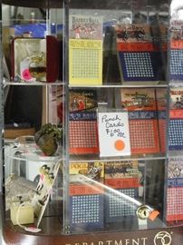 Vintage punch cards, Antique Native american necklace