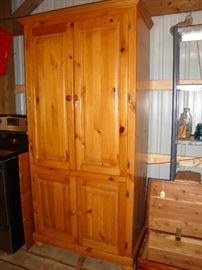 Pine Storage cupboard