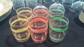 Vintage/MCM small juice glasses