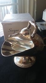 Sugar Scoope Sterling Silver plate