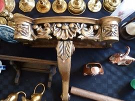 Ornate wall shelf