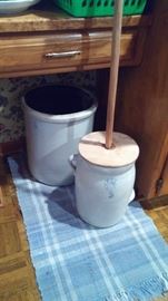 Crock #8 and Butterchurn 3