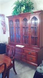 Tall boy china cabinet