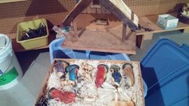 Manger scene