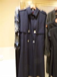 Beautiful rain/trench coat made in Japan, red lining