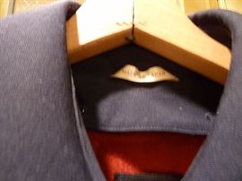 Beautiful rain/trench coat made in Japan, red lining