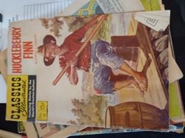 Huckleberry finn classics illustrated