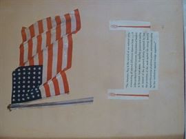 War in 1943 with Germany and Japan scrapbook