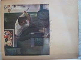 War in 1943 with Germany and Japan scrapbook