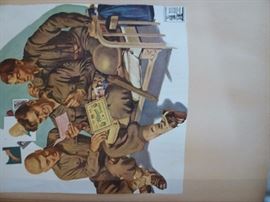 War in 1943 with Germany and Japan scrapbook