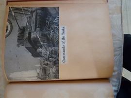 War in 1943 with Germany and Japan scrapbook