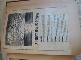 War in 1943 with Germany and Japan scrapbook