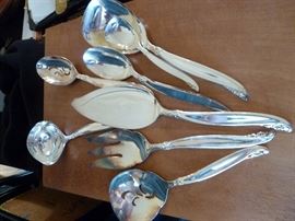Silver plate serviceware