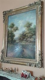 Beautiful Large Oil Painting