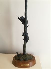 original 24" bronze sculpture by Chris Navarro 