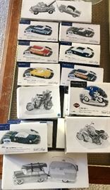 Department 56 cars & motorcycles
