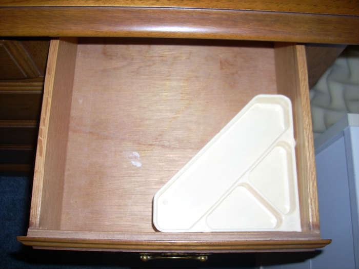 View of the Jewelry Caddy in the Dresser