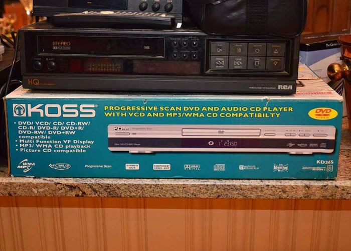 Koss Progressive Scan DVD & Audio CD Player