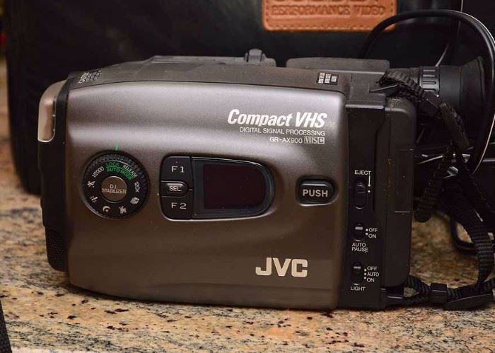 JVC Compact VHS Video Camera
