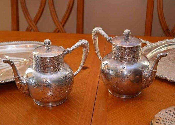 Silverplate Teapots 