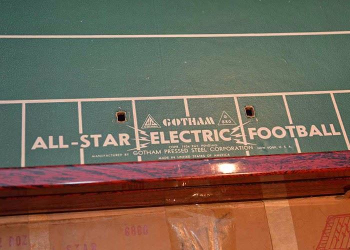 Vintage Gotham All-Star Electric Football Game