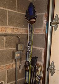 Skis- (with Poles, Goggles, & Boots)